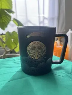 【美品】韓国スタバ ゴールドメダルロゴ　海外限定マグ 414mL