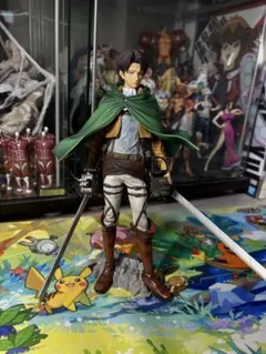 進撃の巨人 リヴァイ フィギュア 立体機動装置