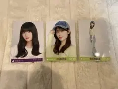 乃木坂46 岩本蓮加 黄緑×青 生写真 アンダーライブ　　まとめ売り