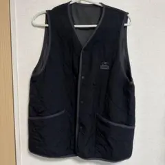 CHUMS キルティングベスト Lサイズ ブラック