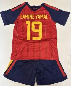160cmスペイン代表新モデル　ヤマル　子供サッカーユニフォーム