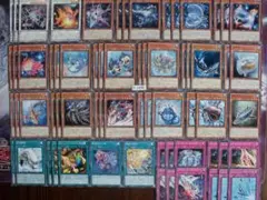 【遊戯王】 ゴーティス　デッキ パーツ 　65枚　D-1409