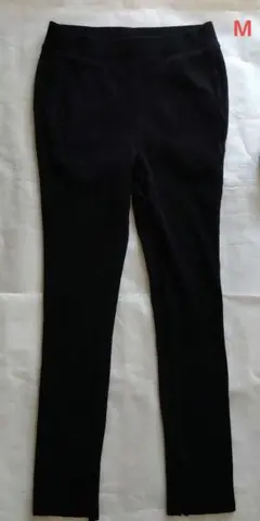 ユニクロ Mサイズ 　リブレギンスパンツ