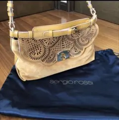 美品　SERGIO ROSSI セルジオロッシ　ショルダーバッグ　ハンドバッグ