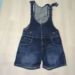 Lee デニムオーバーオールショートパンツ
