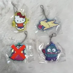 クレヨンしんちゃん サンリオ ラバーマスコット2 セット ガチャガチャ