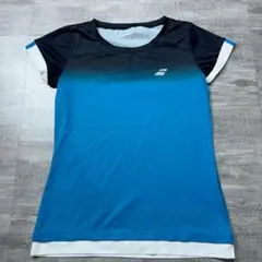 美品 Babolat バボラ テニスウェア ゲームシャツ Tシャツ レディースL