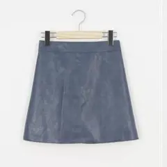 レザースカート ミニスカート