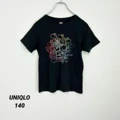 UNIQLO ユニクロ マリオ ヨッシー Tシャツ 黒 140