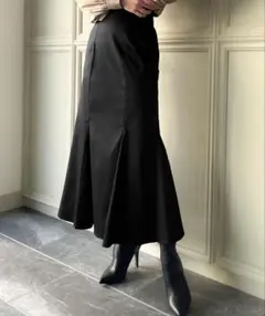 junoah マーメイドスカート　プリーツ