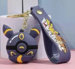 ポケモン ブラッキー ブイズ キーホルダー メタルチャーム 一番くじ