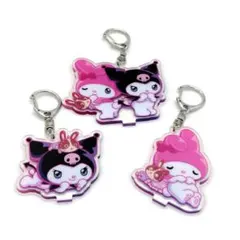 サンリオ×宇佐美　アクリルキーホルダー　マイメロディ　クロミ　3個セット