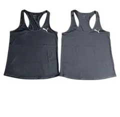 PUMA M 黒 タンクトップ 新品未使用 2枚セット 訳あり