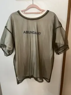 Samansa Mos2 レイヤード半袖Tシャツ