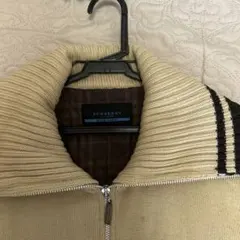 BURBERRY ジップアップニットセーターのサムネイル