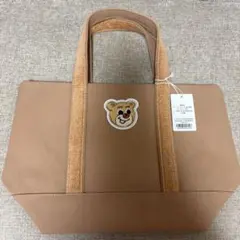 フェイラー オールドテディ ワッペントートバッグ ベージュ　L