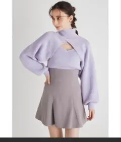 rienda マーメイドハイウエストミニスカート&パンツ