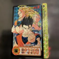 カードダス　ドラゴンボールZ　No.211　孫悟空＆悟飯＆ゴテンクス