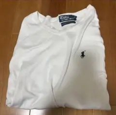 Polo Ralph Lauren ワンポイントロゴ ニット セーター ホワイト