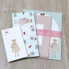 くらはしれい × サンリオキャラクターズ　レターセット　キティちゃん