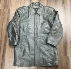 SELECTED レザー　コート　ラムレザー　革ジャン 羊革　カーコート