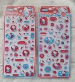 海外製品 サンリオ ハローキティ シール 2点