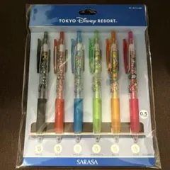 東京ディズニーリゾート　ボールペンセット　0.5mm SARASA 未使用品