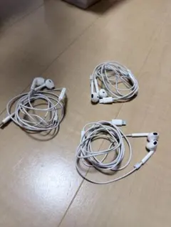 有線イヤホン 3セット