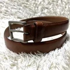 【未使用品】ETTINGER レザーベルト サイズ90 ダークブラウン 9年愛用・最強のビジネス用ベルト】創業90年ETTINGER（エッティンガー
