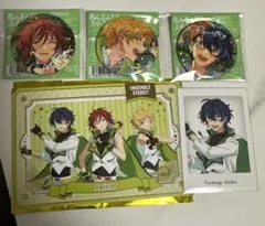 あんスタ 10周年 缶バッジ Switch 特典 箔押しポストカード