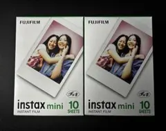 み*ぃ様 FUJIFILM instax mini フィルム 10枚入　2個セッ
