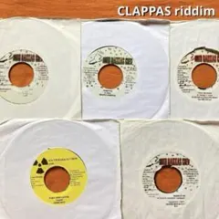 レゲエ CLAPPAS リディム  5枚