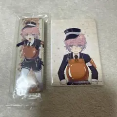 刀剣乱舞 スクエア缶バッジ 秋田藤四郎　スリム缶バッジ