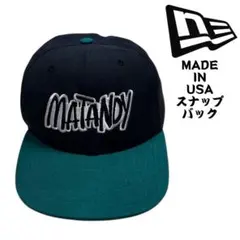 USA製 NEW ERA ニューエラ 刺繍ロゴ キャップ スナップバックのサムネイル