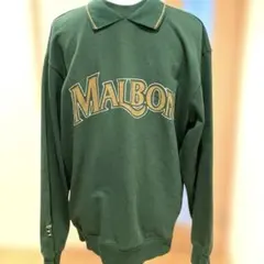 Malbon ハーフジップシャツ グリーン L - メルカリ