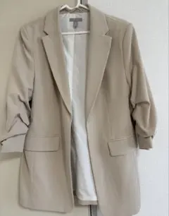 [新品タグなし]H&M ベージュ テーラードジャケット Lサイズ