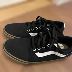 VANS ブラック スニーカー キッズ