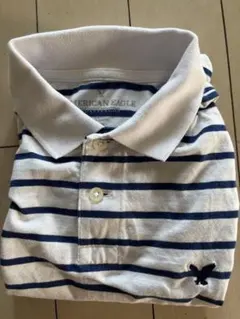 American Eagle Outfitters ボーダー ポロシャツのサムネイル