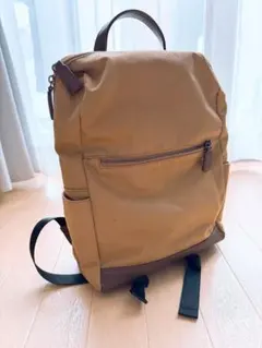 GUSCIO ITALY リュック キャメル　リュック バックパックのサムネイル