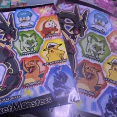 ポケットモンスター キャラクタークリアファイルと下敷きセット