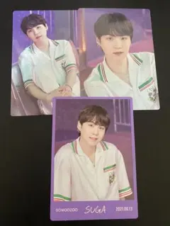 BTS ソウジュ　SOWOOZOO ユンギ　ミニフォト　3枚セット