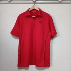 adidas ゴルフウェア　ジッパー付きシャツ　Lサイズ