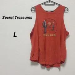 Secret Treasures 【L】 オレンジ タンクトップ