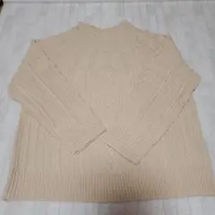 新品未使用 サマンサモスモス ニットセーター 生成色