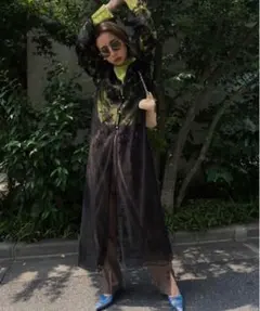 Ameri【新品】2WAY INVERSION LACE GOWN DRESS