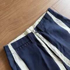 E. TAUTS ウールシルク ストライプパンツのサムネイル