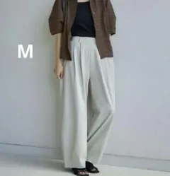 しまむら　田中里奈　mysa closet コクーンパンツ　淡薄橙　М