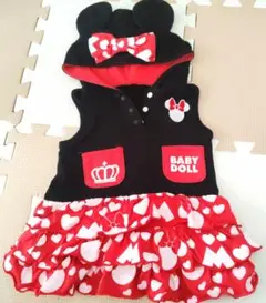 Disney ミニーマウス ワンピース 80cm