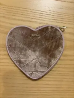 FURLA ハート型コインケース ピンク