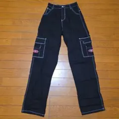 SHEIN カーゴパンツ　レディースXS　ブラック